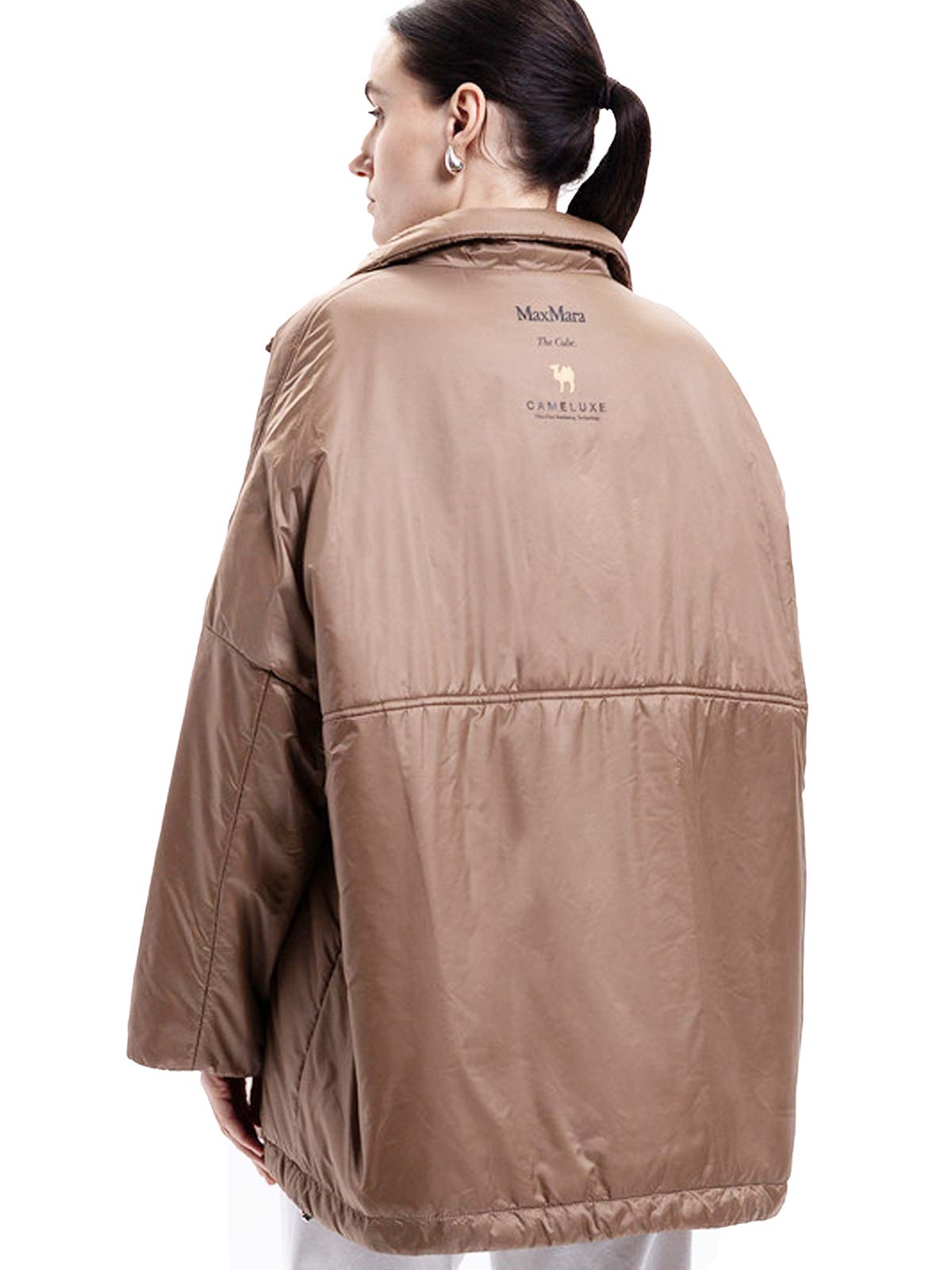 ジャケット・アウター Max Mara The Cube CameLuxe giacca oversize imbottita Paris miele Max Mara The Cube | Quaranta